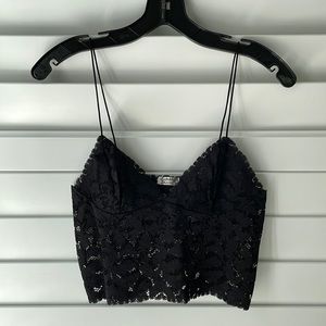 Free People Lace Crop Top